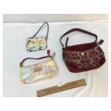 Lot of 3 Coach Purses or Handbags