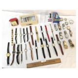 Lot of 35+ Watch, Watches or Wristwatch Collection