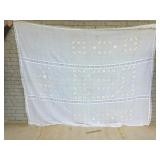 Bedspread, Embroidered, Vintage or Antique