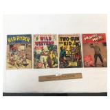 Lot of 4 Comic Books, Vintage