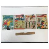 Lot of 4 Comic Books, Vintage