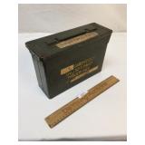 US Military Ammo Box, 30 Caliber Tracer M25