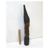 Carved Wood Figure or Statue, African, Vintage