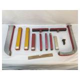 Lot of 10 Wood Letters for Signs, Vintage