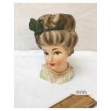 Head Vase, T-1576, Vintage