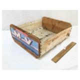 Fruit Crate, Wood or Wooden, Vintage