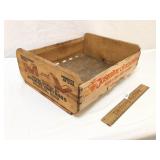 Fruit Crate, Wood or Wooden, Vintage