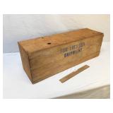 Shipping Crate, Wood or Wooden, Vintage