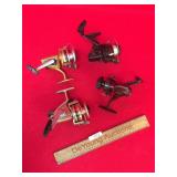 Lot of 4 Fishing Reels