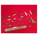 Lot of 35 +/- Fishing Lures