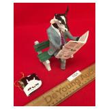 Cow Parade Figure, Citizen Kow