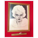 Print on Board, Photograph, Jean Harlow