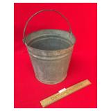 Galvanized Bucket or Pail, Vintage or Antique