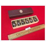 Lot of 6 Sterling Silver Salt and Pepper Shakers,