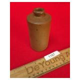 Miniature Pottery Jug or Ink Bottle, Antique
