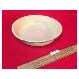 Bowl or Wash Pan, Enamelware, Antique