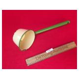 Ladle or Dipper, Enamelware, Antique