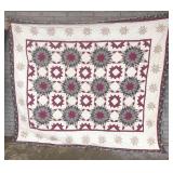 Quilt, Star Pattern, Vintage