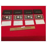 Lot of 4 US Mint Silver Proof Sets