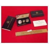 Word War II 50th Anniversary Coins Proof Set, Gold