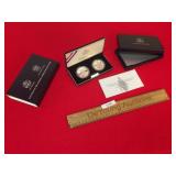 2000 Leif Ericson US and Icelandic Proof Coin Set