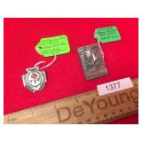 Lot of 2 German Military Pins