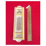 Yellow Cab Advertising Thermometer, Vintage