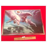 Red Robin Restaurant Framed Print, Bottlenose Dolp