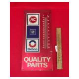 Advertising Thermometer, AC GM Delco, Vintage