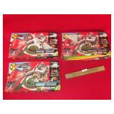 Lot of 3 XTS Train System Micro Motorized Train Se