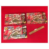 Lot of 3 XTS Train System Micro Motorized Train Se