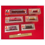 Lot of 6 Lima Model Train Cars