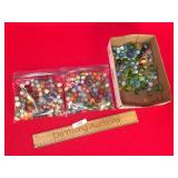 Lot of 250+ Marbles, Vintage