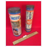 Lot of 2 Sets of Tinker Toys, Vintage and Antique
