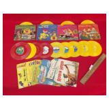 Lot of 13 Childrens Records, Vintage