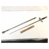 Fraternal Sword with Scabbard, Knights of Columbus