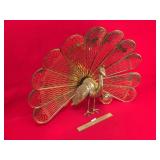 Fireplace Screen, Peacock