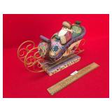 Jim Shore Figure, Heartwood Creek, Santa in Sleigh