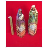 Lot of 2 Jim Shore Figures, Heartwood Creek, Tall,
