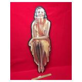 Print on Board, Girl with Cola