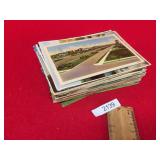 Lot of 100 Postcards, Vintage or Antique