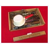 Lot of Kitchen Utensils, Vintage or Antique