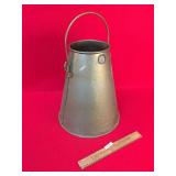 Bucket or Pail, Conical, Vintage or Antique