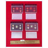 US Coins, Four Proof Sets
