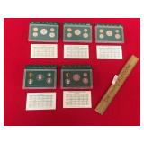 US Coins, Five Proof Sets