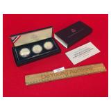 US Mint Proof Coin Set, 1994 U.S. Veterans Silver