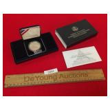 US Mint Proof Coin, 2000 Library of Congress Silve