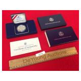 US Mint Proof Coin, 1987 Constitution Silver Dolla