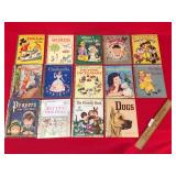 Lot of 14 Little Golden Books, Vintage