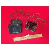 Binoculars in Case, Antique